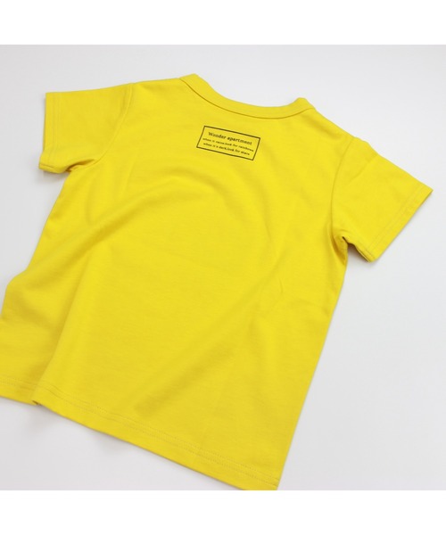 Wonder apartment(ワンダーアパートメント)の「天竺ヒョウTシャツ(Tシャツ/カットソー・キッズ・ホワイト/パープル/イエロー・130cm/90cm/100cm/120cm/80cm/110cm)」の15枚目の写真