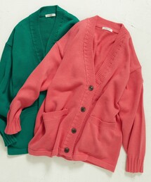 FREAK'S STORE | カラー天竺ニットカーディガン(カーディガン/ボレロ)