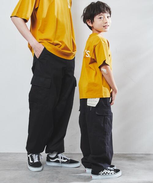 coen（コーエン）の「【coen キッズ/ジュニア】ミリタリーカーゴパンツ（カーゴパンツ・キッズ・オリーブ/ブラック・140/120/100/110/150/130）」の11枚目の写真