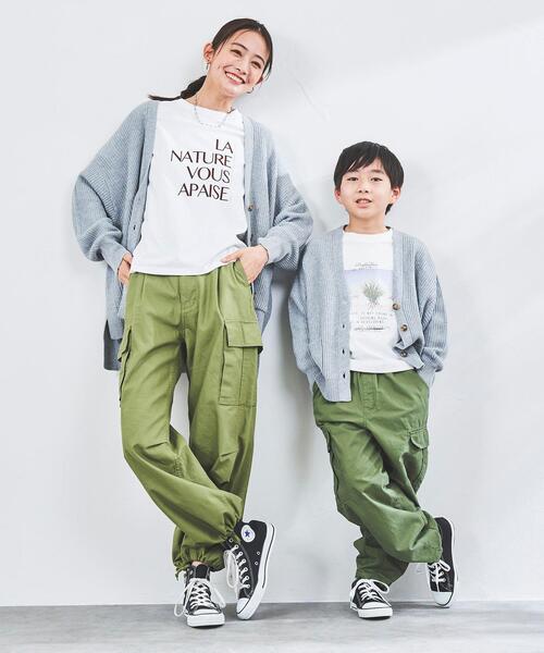 coen（コーエン）の「【coen キッズ/ジュニア】ミリタリーカーゴパンツ（カーゴパンツ・キッズ・オリーブ/ブラック・140/120/100/110/150/130）」の14枚目の写真