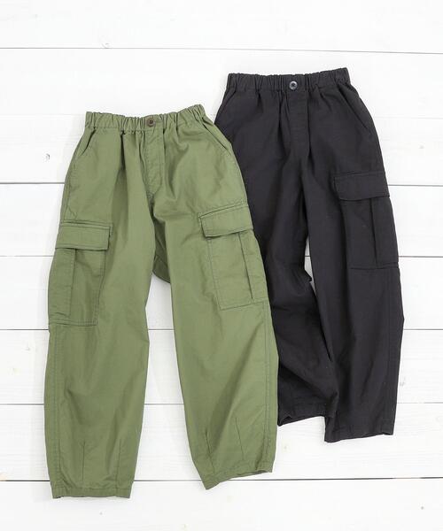 coen（コーエン）の「【coen キッズ/ジュニア】ミリタリーカーゴパンツ（カーゴパンツ・キッズ・オリーブ/ブラック・140/120/100/110/150/130）」の18枚目の写真