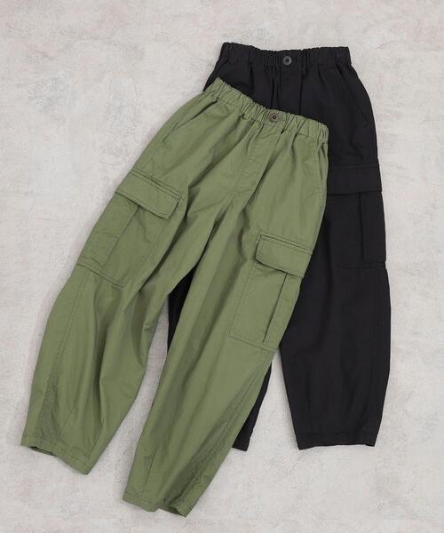 coen（コーエン）の「【coen キッズ/ジュニア】ミリタリーカーゴパンツ（カーゴパンツ・キッズ・ブラック/オリーブ・110/130/150/100/120/140）」の7枚目の写真