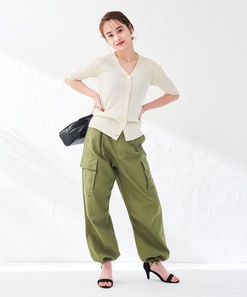 coen（コーエン）の「【coen キッズ/ジュニア】ミリタリーカーゴパンツ（カーゴパンツ・キッズ・ブラック/オリーブ・110/130/150/100/120/140）」の8枚目の写真