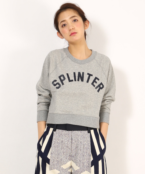 Abahouse Devinette（ドゥヴィネット）の「“MORE4月号掲載”ﾛｺﾞﾌﾟﾘﾝﾄ裏毛（Tシャツ/カットソー・レディース・ホワイト/グレー/ロイヤルブルー・FREE）」の3枚目の写真