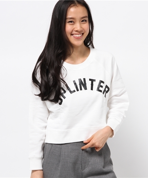 Abahouse Devinette（ドゥヴィネット）の「“MORE4月号掲載”ﾛｺﾞﾌﾟﾘﾝﾄ裏毛（Tシャツ/カットソー・レディース・ホワイト/グレー/ロイヤルブルー・FREE）」の14枚目の写真