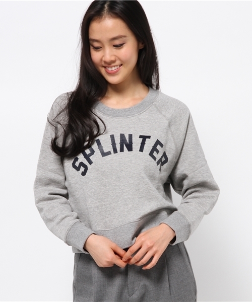 Abahouse Devinette（ドゥヴィネット）の「“MORE4月号掲載”ﾛｺﾞﾌﾟﾘﾝﾄ裏毛（Tシャツ/カットソー・レディース・ホワイト/グレー/ロイヤルブルー・FREE）」の15枚目の写真
