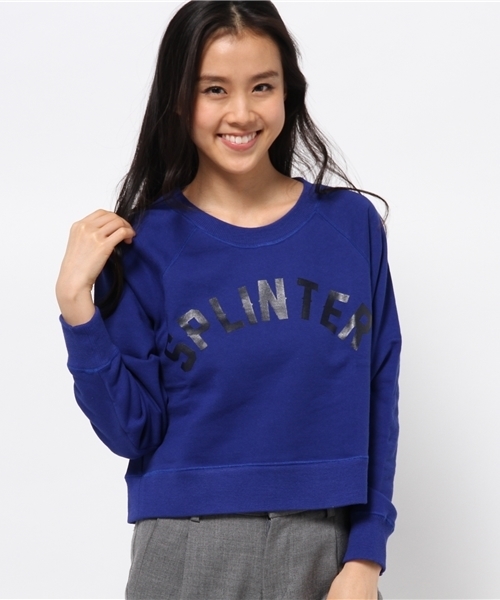 Abahouse Devinette（ドゥヴィネット）の「“MORE4月号掲載”ﾛｺﾞﾌﾟﾘﾝﾄ裏毛（Tシャツ/カットソー・レディース・ホワイト/グレー/ロイヤルブルー・FREE）」の16枚目の写真