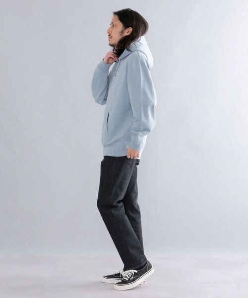 SHIPS（シップス）の「*SHIPS: 刺繍 SHIPS ロゴ ユニセックス スウェット パーカー（パーカー・メンズ・ホワイト/グレー/ブルー/ブラック・MEDIUM/LARGE/X-LARGE/SMALL）」の12枚目の写真