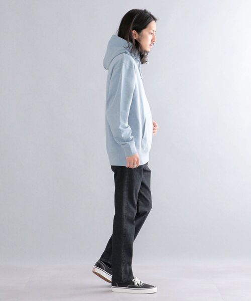 SHIPS（シップス）の「*SHIPS: 刺繍 SHIPS ロゴ ユニセックス スウェット パーカー（パーカー・メンズ・ホワイト/グレー/ブルー/ブラック・MEDIUM/LARGE/X-LARGE/SMALL）」の14枚目の写真