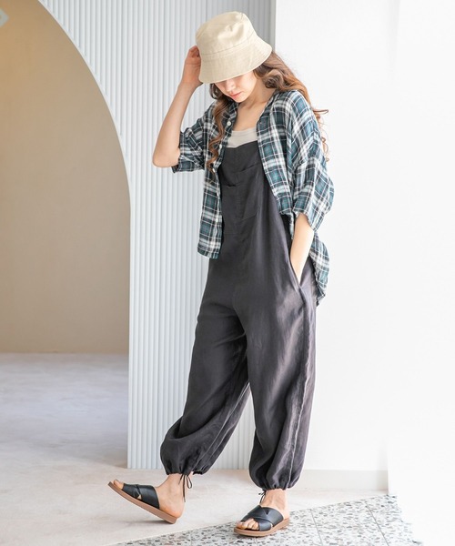 niko and...（ニコアンド）の「オリジナルツイルバケットハット（ハット・レディース・ブラック/ベージュ/ブルー・FREE）」の16枚目の写真