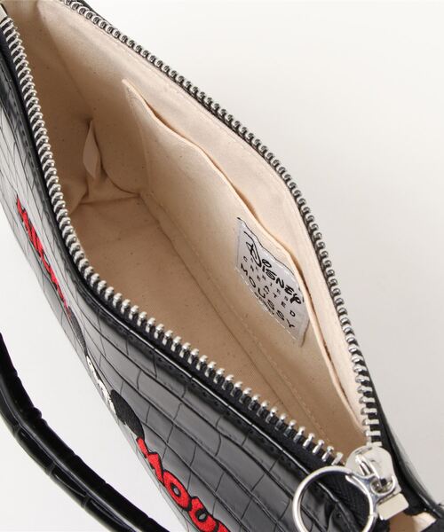 Disney SERIES CREATED by MUS(ディズニーシリーズクリエイテッドバイエムユーエス)の「MD MICKEY EMBROIDERY バッグ(ハンドバッグ・レディース・ブラック/ブラウン・FREE)」の16枚目の写真