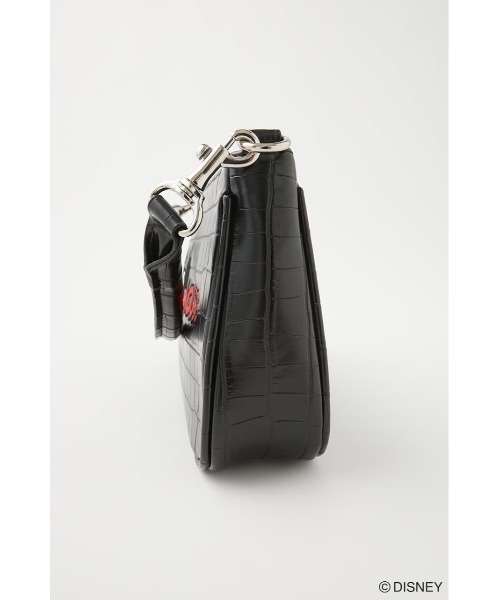 Disney SERIES CREATED by MUS(ディズニーシリーズクリエイテッドバイエムユーエス)の「MD MICKEY EMBROIDERY バッグ(ハンドバッグ・レディース・ブラック/ブラウン・FREE)」の5枚目の写真