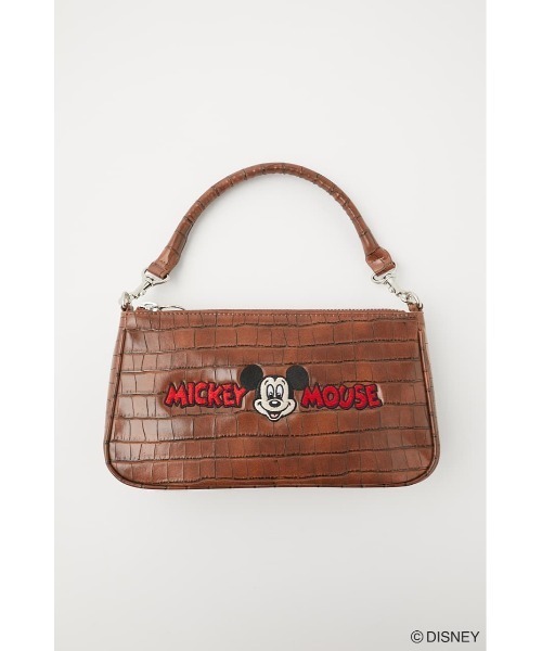 Disney SERIES CREATED by MUS(ディズニーシリーズクリエイテッドバイエムユーエス)の「MD MICKEY EMBROIDERY バッグ(ハンドバッグ・レディース・ブラック/ブラウン・FREE)」の22枚目の写真