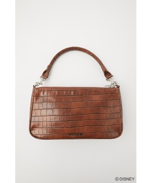 Disney SERIES CREATED by MUS(ディズニーシリーズクリエイテッドバイエムユーエス)の「MD MICKEY EMBROIDERY バッグ(ハンドバッグ・レディース・ブラック/ブラウン・FREE)」の6枚目の写真