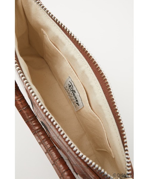 Disney SERIES CREATED by MUS(ディズニーシリーズクリエイテッドバイエムユーエス)の「MD MICKEY EMBROIDERY バッグ(ハンドバッグ・レディース・ブラック/ブラウン・FREE)」の10枚目の写真