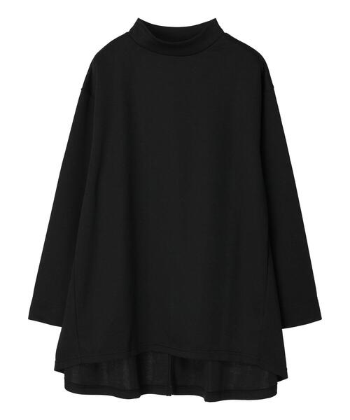Green Parks(グリーンパークス)の「後ろスリットフレアチュニック(Tシャツ/カットソー・レディース・ブラック/グリーン/グレイッシュベージュ・FREE)」の22枚目の写真