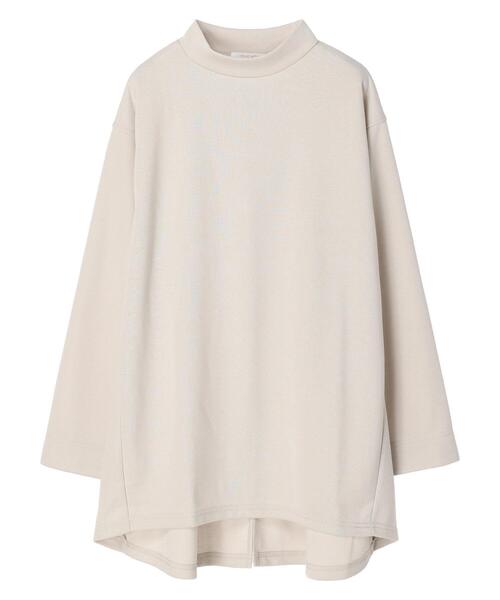 Green Parks(グリーンパークス)の「後ろスリットフレアチュニック(Tシャツ/カットソー・レディース・ブラック/グリーン/グレイッシュベージュ・FREE)」の16枚目の写真