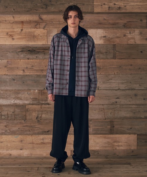DOOPZ（ドープス）の「ドルマンスリーブシャツ（シャツ/ブラウス・メンズ・グレー/ベージュ・SMALL/MEDIUM/LARGE）」の18枚目の写真