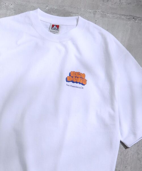BEN DAVIS（ベンデイビス）の「【BEN DAVIS(ベンデイビス)】BUBBLE LOGO TEE / バブル グラフィックロゴ Tシャツ（Tシャツ/カットソー・メンズ・ホワイト/ブラック/レッド/イエロー/グリーン系その他・MEDIUM/LARGE/X-LARGE）」の17枚目の写真
