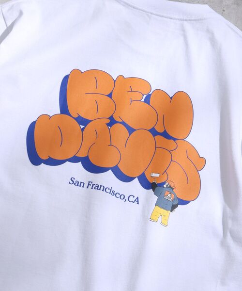 BEN DAVIS（ベンデイビス）の「【BEN DAVIS(ベンデイビス)】BUBBLE LOGO TEE / バブル グラフィックロゴ Tシャツ（Tシャツ/カットソー・メンズ・ホワイト/ブラック/レッド/イエロー/グリーン系その他・MEDIUM/LARGE/X-LARGE）」の22枚目の写真