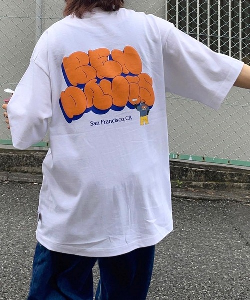 BEN DAVIS（ベンデイビス）の「【BEN DAVIS(ベンデイビス)】BUBBLE LOGO TEE / バブル グラフィックロゴ Tシャツ（Tシャツ/カットソー・メンズ・ホワイト/ブラック/レッド/イエロー/グリーン系その他・MEDIUM/LARGE/X-LARGE）」の13枚目の写真
