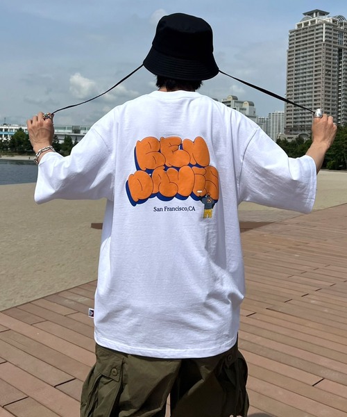 BEN DAVIS（ベンデイビス）の「【BEN DAVIS(ベンデイビス)】BUBBLE LOGO TEE / バブル グラフィックロゴ Tシャツ（Tシャツ/カットソー・メンズ・ホワイト/ブラック/レッド/イエロー/グリーン系その他・MEDIUM/LARGE/X-LARGE）」の14枚目の写真
