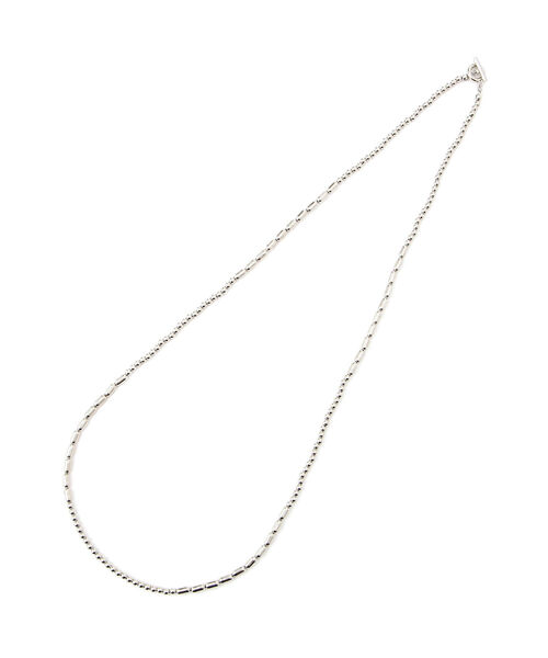 DROIT BELLO(ドロイトベロ)の「DROIT BELLO(ドロイトベロ) BEADS NECKLACE/ビーズネックレス(ネックレス・レディース・シルバー・FREE)」の1枚目の写真