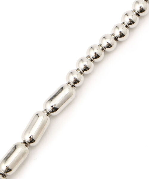 DROIT BELLO(ドロイトベロ)の「DROIT BELLO(ドロイトベロ) BEADS NECKLACE/ビーズネックレス(ネックレス・レディース・シルバー・FREE)」の3枚目の写真