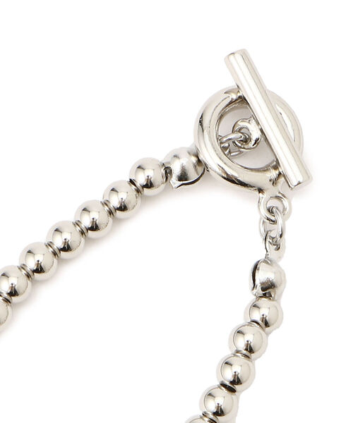 DROIT BELLO(ドロイトベロ)の「DROIT BELLO(ドロイトベロ) BEADS NECKLACE/ビーズネックレス(ネックレス・レディース・シルバー・FREE)」の4枚目の写真