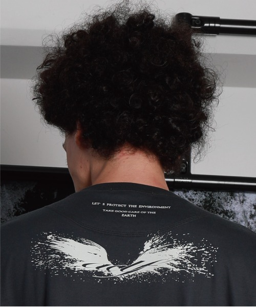 A DEGREE FAHRENHEIT（エーディグリーファーレンハイ）の「【ユニセックス商品】GodMessenger オーバーサイズT（Tシャツ/カットソー・メンズ・ホワイト/ブラック/グレー・SMALL/MEDIUM/LARGE）」の10枚目の写真