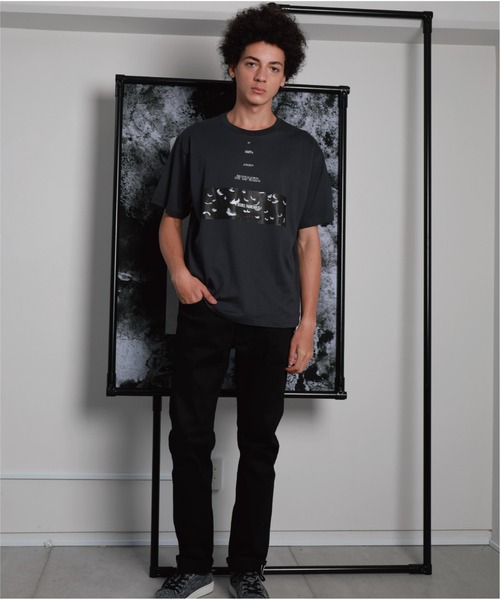 A DEGREE FAHRENHEIT（エーディグリーファーレンハイ）の「【ユニセックス商品】GodMessenger オーバーサイズT（Tシャツ/カットソー・メンズ・ホワイト/ブラック/グレー・SMALL/MEDIUM/LARGE）」の11枚目の写真