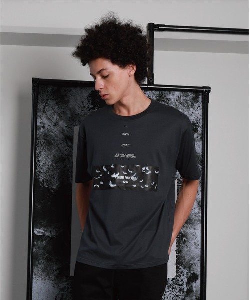 A DEGREE FAHRENHEIT（エーディグリーファーレンハイ）の「【ユニセックス商品】GodMessenger オーバーサイズT（Tシャツ/カットソー・メンズ・ホワイト/ブラック/グレー・SMALL/MEDIUM/LARGE）」の12枚目の写真