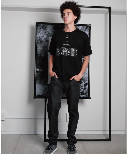 A DEGREE FAHRENHEIT（エーディグリーファーレンハイ）の「【ユニセックス商品】GodMessenger オーバーサイズT（Tシャツ/カットソー・メンズ・ホワイト/ブラック/グレー・SMALL/MEDIUM/LARGE）」の18枚目の写真