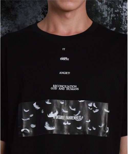 A DEGREE FAHRENHEIT（エーディグリーファーレンハイ）の「【ユニセックス商品】GodMessenger オーバーサイズT（Tシャツ/カットソー・メンズ・ホワイト/ブラック/グレー・SMALL/MEDIUM/LARGE）」の15枚目の写真