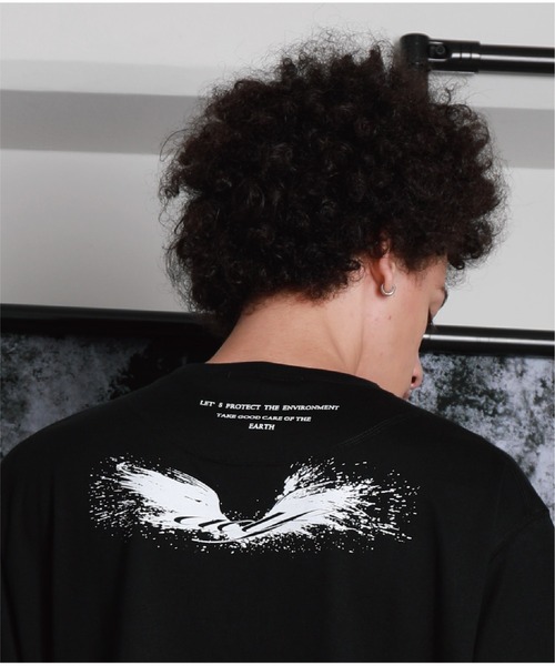 A DEGREE FAHRENHEIT（エーディグリーファーレンハイ）の「【ユニセックス商品】GodMessenger オーバーサイズT（Tシャツ/カットソー・メンズ・ホワイト/ブラック/グレー・SMALL/MEDIUM/LARGE）」の16枚目の写真