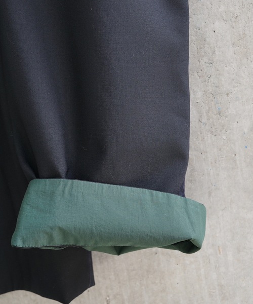 sneeuw(スニュウ)の「ストライプmixオールインワン(サロペット/オーバーオール・レディース・ブラック/グレー・ONESIZE)」の19枚目の写真