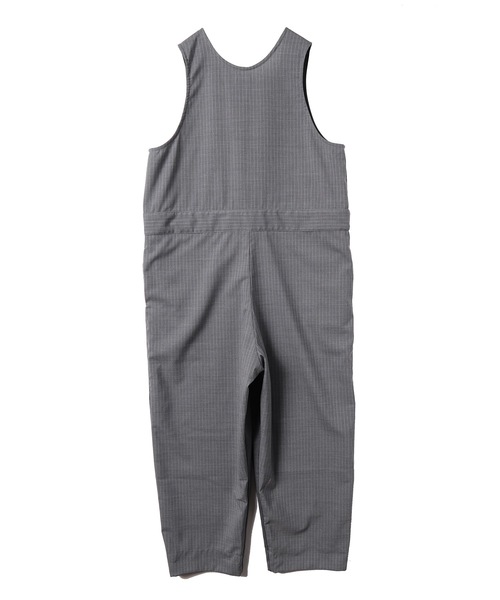 sneeuw(スニュウ)の「ストライプmixオールインワン(サロペット/オーバーオール・レディース・ブラック/グレー・ONESIZE)」の14枚目の写真