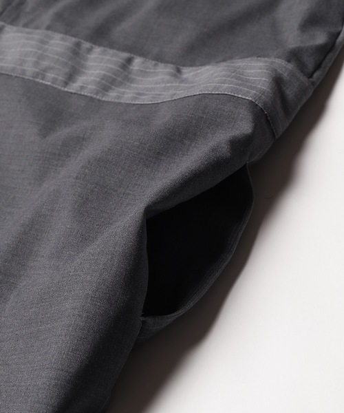 sneeuw(スニュウ)の「ストライプmixオールインワン(サロペット/オーバーオール・レディース・ブラック/グレー・ONESIZE)」の11枚目の写真