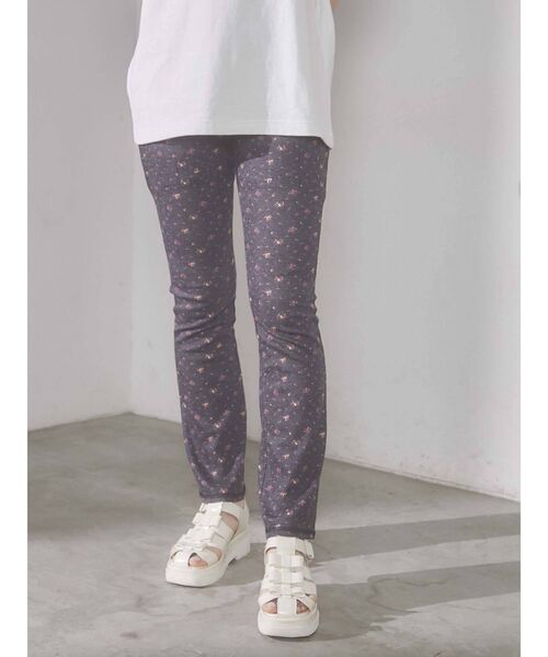 merry jenny(メリージェニー)の「petit floral フレアレギンス(その他パンツ・レディース・オフホワイト/ブラック・FREE)」の21枚目の写真