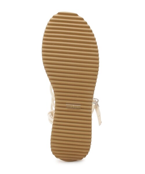 ESPERANZA（エスペランサ）の「◆【厚底／ストラップ／安定感】多重ストラップシャークソール厚底サンダル（サンダル・レディース・ブラック/オレンジ/グリーン/アイボリー・LL/S/M/L）」の15枚目の写真