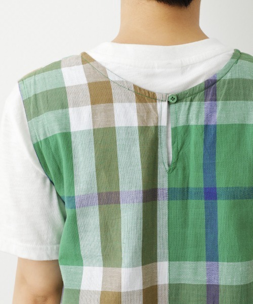 RODEO CROWNS WIDE BOWL（ロデオクラウンズワイドボウル）の「BIG CHECKマキシワンピース（ワンピース・レディース・イエロー系その他/ブラウン系その他/グリーン系その他・FREE）」の15枚目の写真