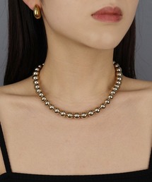 CEMONEMO | メタル ボール ネックレス(ネックレス)