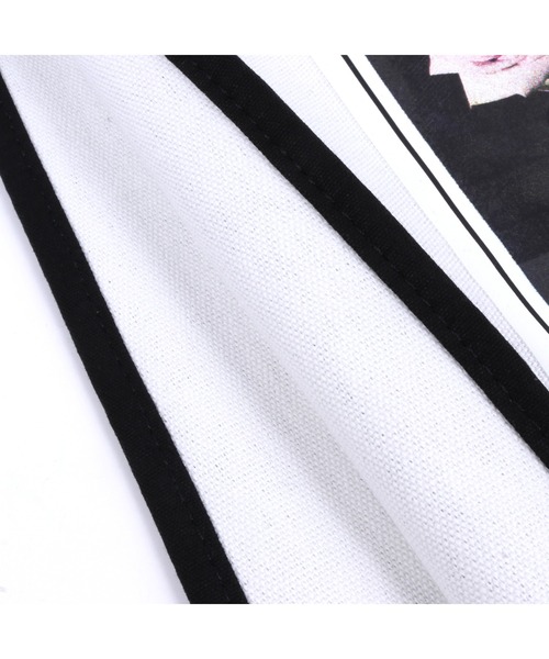 Healthknit Product(ヘルスニットプロダクト)の「コットントートバッグ アニマル柄 フォトプリント柄(トートバッグ・メンズ・ゼブラ/マルチ・FREE)」の10枚目の写真