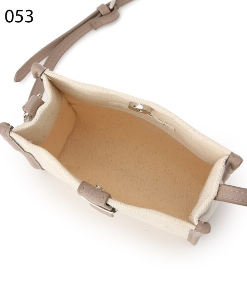 SHOO・LA・RUE（シューラルー）の「◆キャンバスショルダーバッグ（ショルダーバッグ・レディース・サンドベージュ/ダークグリーン/イエロー・00）」の17枚目の写真