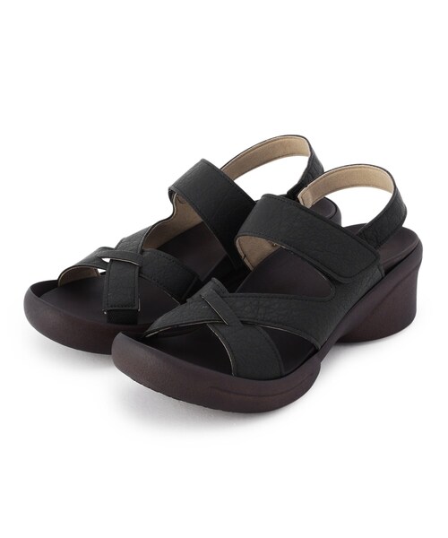 one'sterrace(ワンズテラス)の「Re:getA リゲッタ サンダル R2682(サンダル・レディース・ホワイト系/グレー系その他・01/03/02)」の3枚目の写真