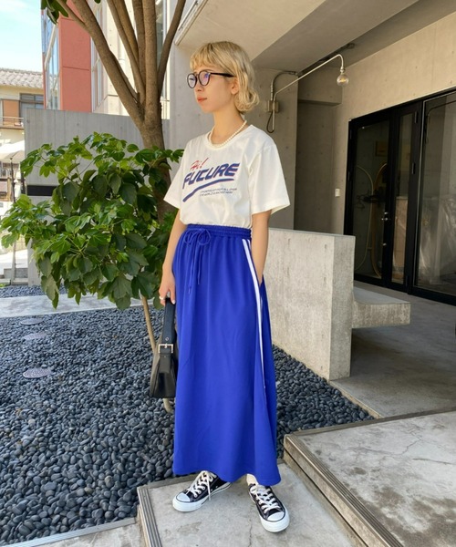 CIAOPANIC（チャオパニック）の「カジュアルダウンが叶う、ヴィンテージライクプリントTシャツ（Tシャツ/カットソー・レディース・ホワイト系その他/ホワイト系その他2/ホワイト系3・FREE）」の14枚目の写真