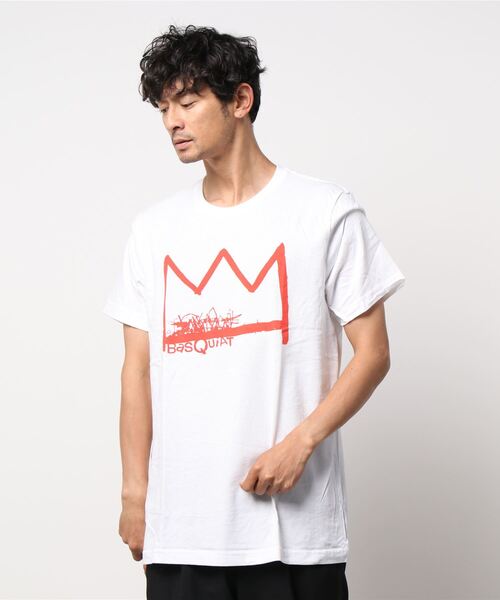 PARKS TOKYO SELECT（パークストウキョウセレクト）の「（UN）BASQUIAT #1 T-SHIRT（Tシャツ/カットソー・メンズ・ブラック/ホワイト・LARGE/MEDIUM）」の4枚目の写真