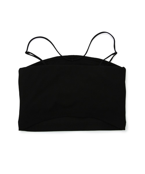 ADAM ET ROPE'（アダムエロペ）の「【セットアップ対応】チューブトップ（チューブトップ・レディース・ホワイト/ブラック/グリーン・FREE）」の4枚目の写真