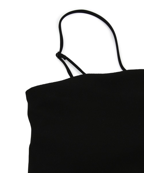 ADAM ET ROPE'（アダムエロペ）の「【セットアップ対応】チューブトップ（チューブトップ・レディース・ホワイト/ブラック/グリーン・FREE）」の6枚目の写真