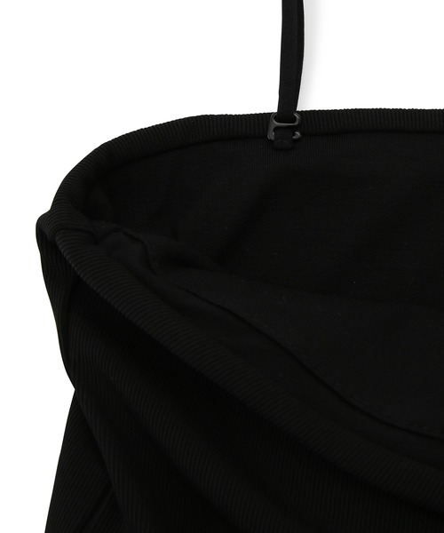 ADAM ET ROPE'（アダムエロペ）の「【セットアップ対応】チューブトップ（チューブトップ・レディース・ホワイト/ブラック/グリーン・FREE）」の15枚目の写真